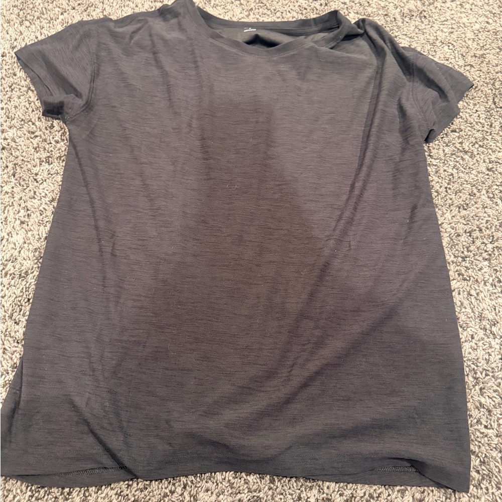 Old Navy Black Short-Sleeve Women's Tee tie back